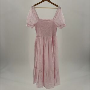 unknown brand Eyelet Lace Dress in Pink